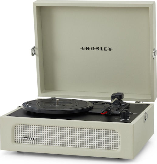 Crosley Voyager SF0005RP-DU1 Βαλιτσάκι Πικάπ με Ενσωματωμένα Ηχεία Dune