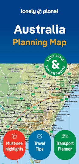 Lonely Planet Australien Planungskarte Lonely Planet Global Limited
