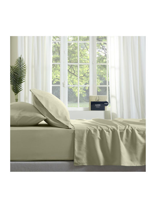 Cannon Sheet Sets Queen with Elastic 160x200+35...