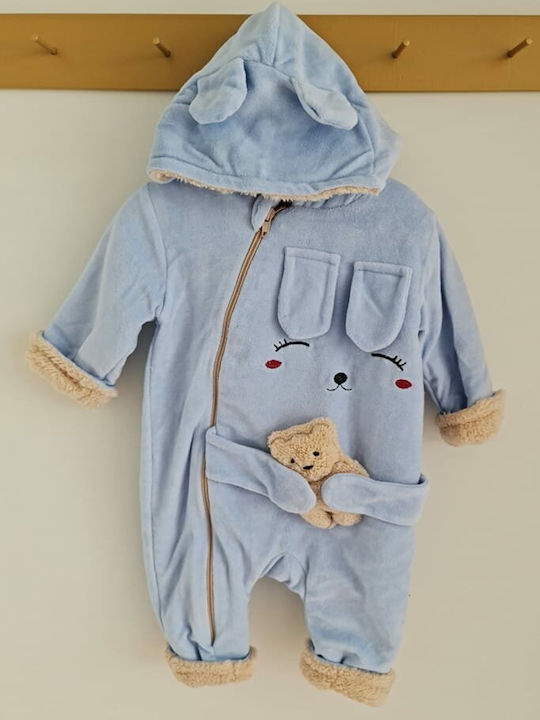 Baby Bodysuit for Outing Blue