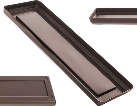 Kadax Farfurie Pot Plastic Maro 33883