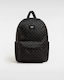 Vans Skool School Bag Backpack Junior High-High School Gray with Water Bottle Holder