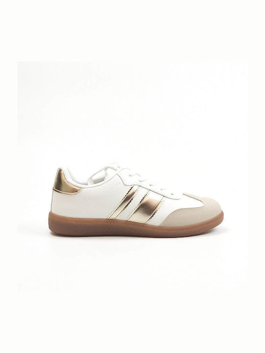 Plato Damen Sneakers Gold