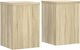 vidaXL Pflanzenständer Holz Beige 20cmx20cmx30c...