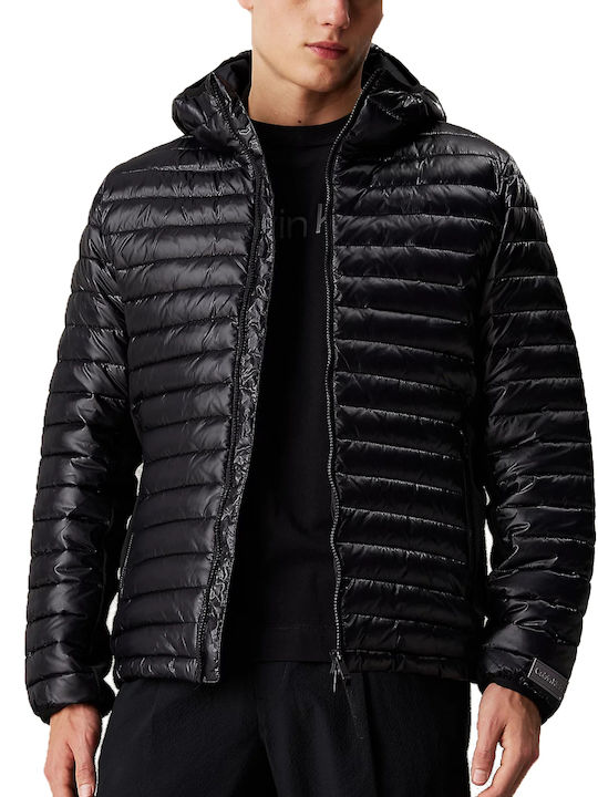 Winter Jacket Puffer Waterproof Black Beauty