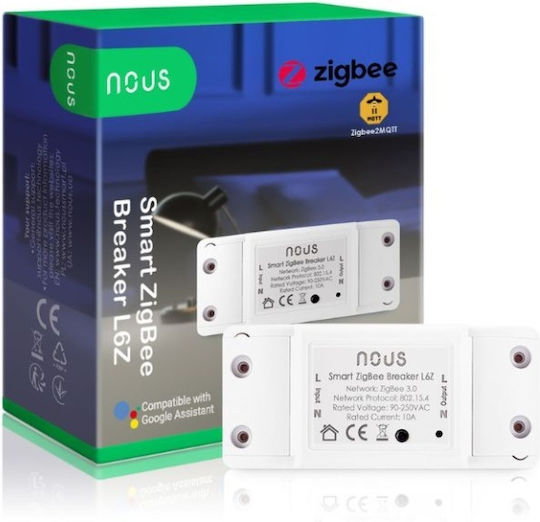 Nous Smart Switch ZigBee 10A