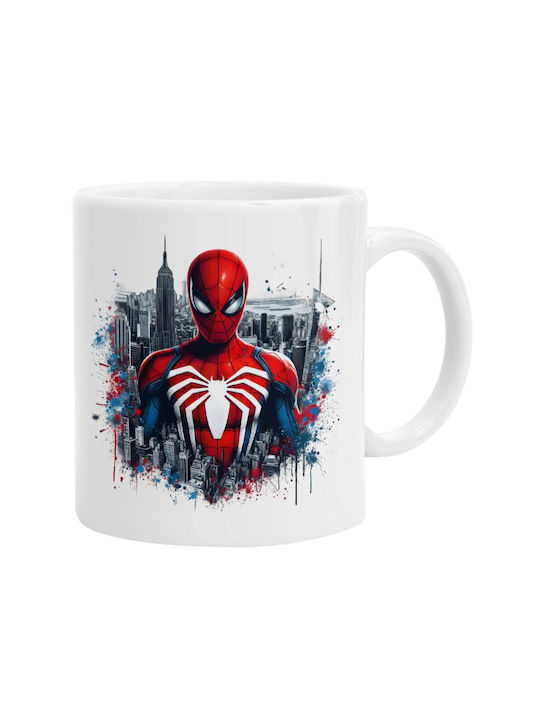 Koupakoupa Spiderman City Mug White 330ml