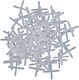 Uncle George Cross Tile Spacer 1mm 100pcs