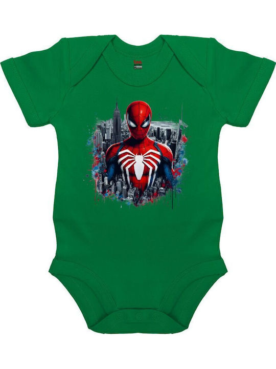 Koupakoupa Spiderman City Kurzärmelig Green