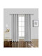 Vasilas Home Κουρτίνα με Τρουκς Γκρι 140x270εκ.