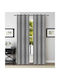 Vasilas Home Vasilas Home Vorhänge Mit Grommet Grau 140x270cm