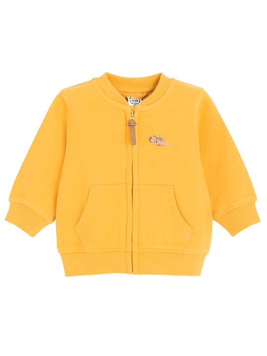 Cool Club Kids Sweatshirt Cardigan Yellow