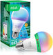 Nous P3Z Bec LED 9W Pentru Bază De Bec E27 RGB 810 Lumen