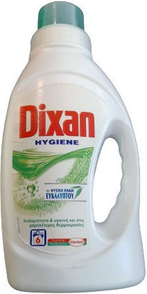 Dixan Hygiene Υγρό Απορρυπαντικό Ρούχων 375ml (6 Μεζούρες)