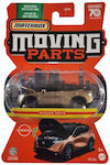 Mattel Moving Parts Car Matchbox Nissan Ariya Gold for 3++ Years