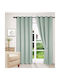 Vasilas Home Perdea Cu Capse Verde 140x270cm