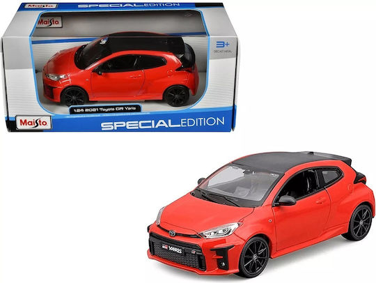 Maisto Αυτοκινητάκι Toyota Gr Yaris 2021 - Red 1:24 για 3+ Ετών