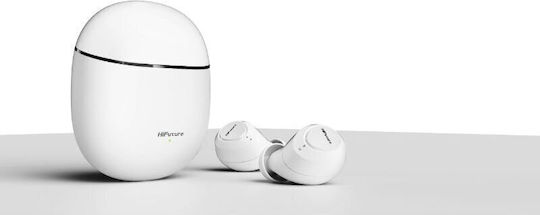 HiFuture Olymbuds3 Bluetooth Handsfree Earphones with Charging Case White