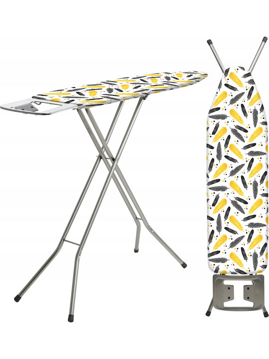 Kadax Bügelbrett für Dampfbügeleisen Zusammenklappbar 105x30cm