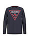 Kids' Shirt Long Sleeve Blue