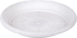 Et Plast Κνωσσός Rotund Platou Pot White 37x37buc