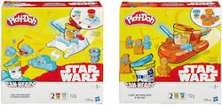 Hasbro Play-Doh Plasticine - Game for 3+ Years, 2pcs Star Wars Can-Heads (Various Designs) 1pc