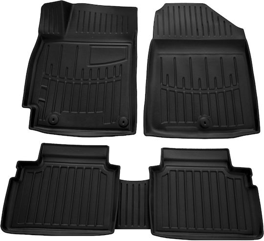 Umbrella Set Covorașe Față și Spate 2buc din Furtun pentru Hyundai Elantra 2015-2020 Negre