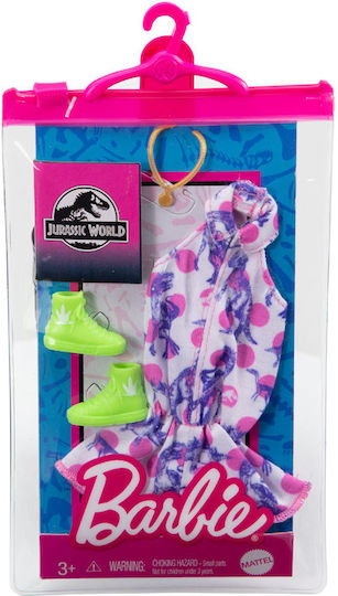 Barbie Jumpsuit Shorts Doll Clothes Jurassic World, Jumpsuit Shorts for 3+ years+ Years