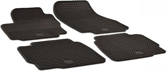 Umbrella Set Covorașe Față și Spate 4buc din Furtun pentru Ford Galaxie / Mondeo / S-Max 2009-2010 Negre