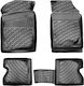 Umbrella Set Covorașe Față și Spate 4buc din Furtun pentru Renault Kangoo 1997-2007 Negre