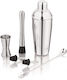 Bartender Set Cocktails 6 Pcs Shaker Kinghoff Kh-1707
