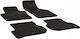 Umbrella Σετ Μπροστινά και Πίσω Πατάκια 4τμχ για Seat Toledo / Altea / Leon 2004-2009 Μαύρα