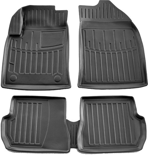 Umbrella Set Covorașe Față și Spate 4buc din Furtun pentru Ford Fuziune 2002-2012 Negre