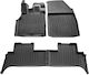 Umbrella Set Covorașe Față și Spate 4buc din Furtun pentru Renault Grand Scenic - Mare scenic 2009-2016 Negre