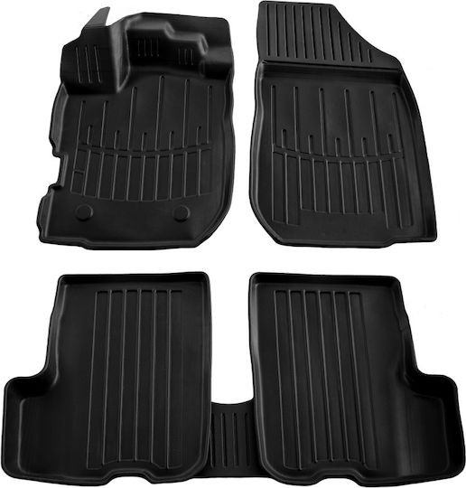 Umbrella Set Covorașe Față și Spate 4buc din Furtun pentru Dacia Magazin online Logan 2012-2020 Negre