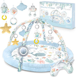 Nukido Ocean Interactive Educational Mat Blue