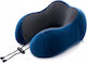 Travel Neck Croissant Pillow Airplane Headrest Memory Foam