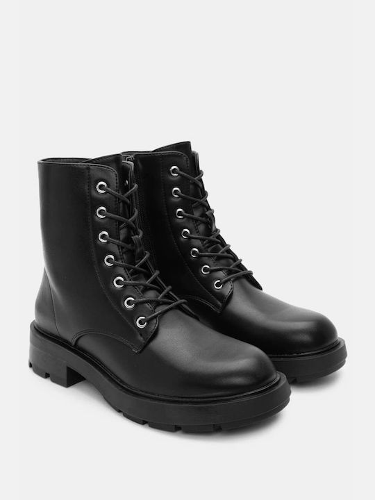 Stiefeletten mit Reißverschluss 4316701-schwarz