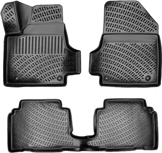 Umbrella Set Covorașe Față și Spate 4buc din Furtun pentru Hyundai IONIQ 2021+ Negre