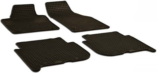 Umbrella Set Covorașe Față și Spate 4buc din Furtun pentru Volkswagen Turul 2003-2010 Negre