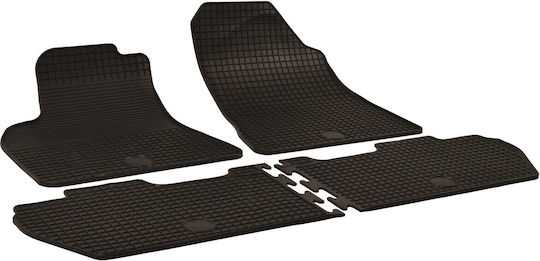 Umbrella Set Covorașe Față și Spate 4buc din Furtun pentru Peugeot Partener Citroen Berlingo 2008-2015 Negre