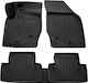 Umbrella Set Covorașe Față și Spate 4buc din Furtun pentru Volvo XC 90 - XC 90 2002-2014 Negre