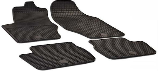 Umbrella Set Față și Spate Covoare Auto 4 Bucăți Pentru Peugeot 308 Citroen C4 / DS4 2011-2015 Negre