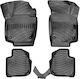 Umbrella Set Covorașe Față și Spate 4buc din Furtun pentru Seat Toledo 2012-2018 Negre