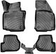Umbrella Set Covorașe Față și Spate 4buc din Furtun pentru Volkswagen Jetta 2005-2011 Negre