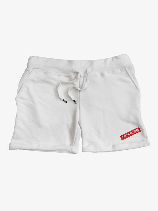 Propaganda Women's Shorts White Red