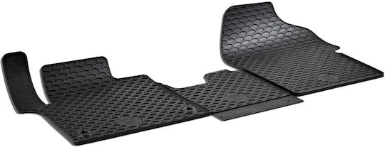 Umbrella Set Covorașe Față și Spate 4buc din Furtun pentru Peugeot Expert / Călător Opel Zafira Life / Vivaro Citroen Săritor / SpaceTourer 2016+ Negre