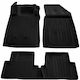 Umbrella Set Covorașe Față și Spate 4buc din Furtun pentru Renault Clio 2005-2012 Negre