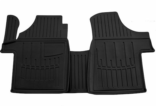 Umbrella Set of Front and Rear Mats 4pcs for Mercedes-Benz Vito 2003-2014 Black