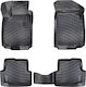 Umbrella Set Covorașe Față și Spate 4buc din Furtun pentru Chevrolet Aveo 2012+ Negre